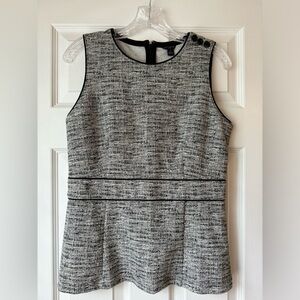 Ann Taylor Petite grey top in size MP